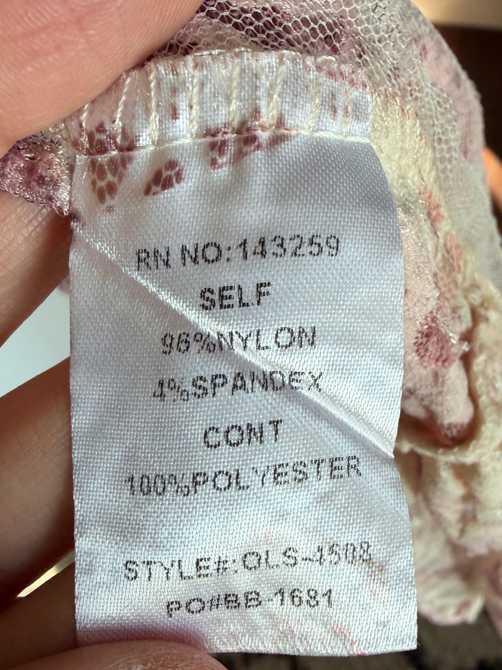 Origami Boutique Pink Lace Patchwork Layered Duster Cardigan M NWOT - Picture 15 of 15